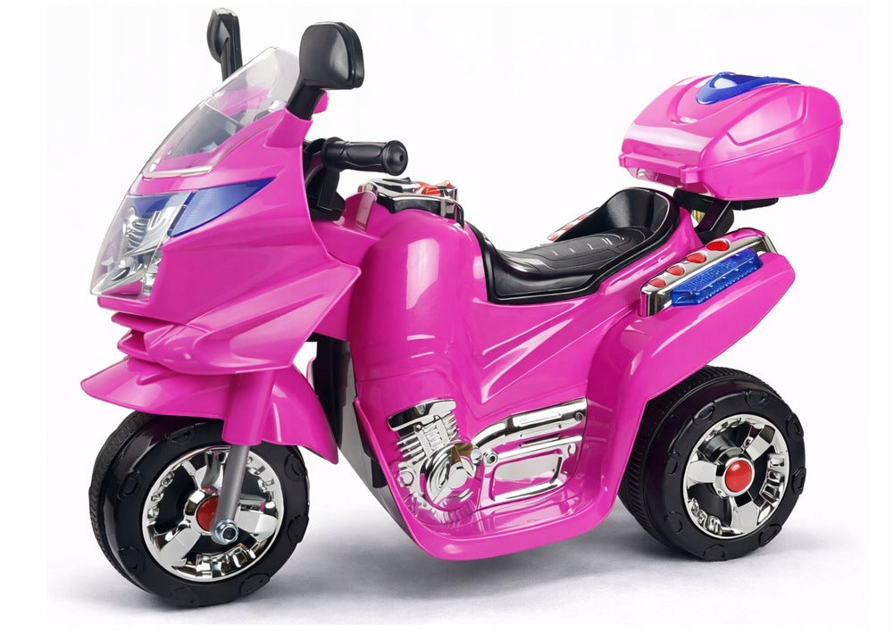Motor Battery Operated HC8051 Kids Pink Led Light Sounds Maximum speed 3 km/h