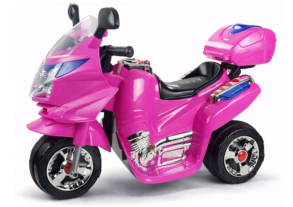 Motor Battery Operated HC8051 Kids Pink Led Lights Sounds Maximum speed 3 km/h