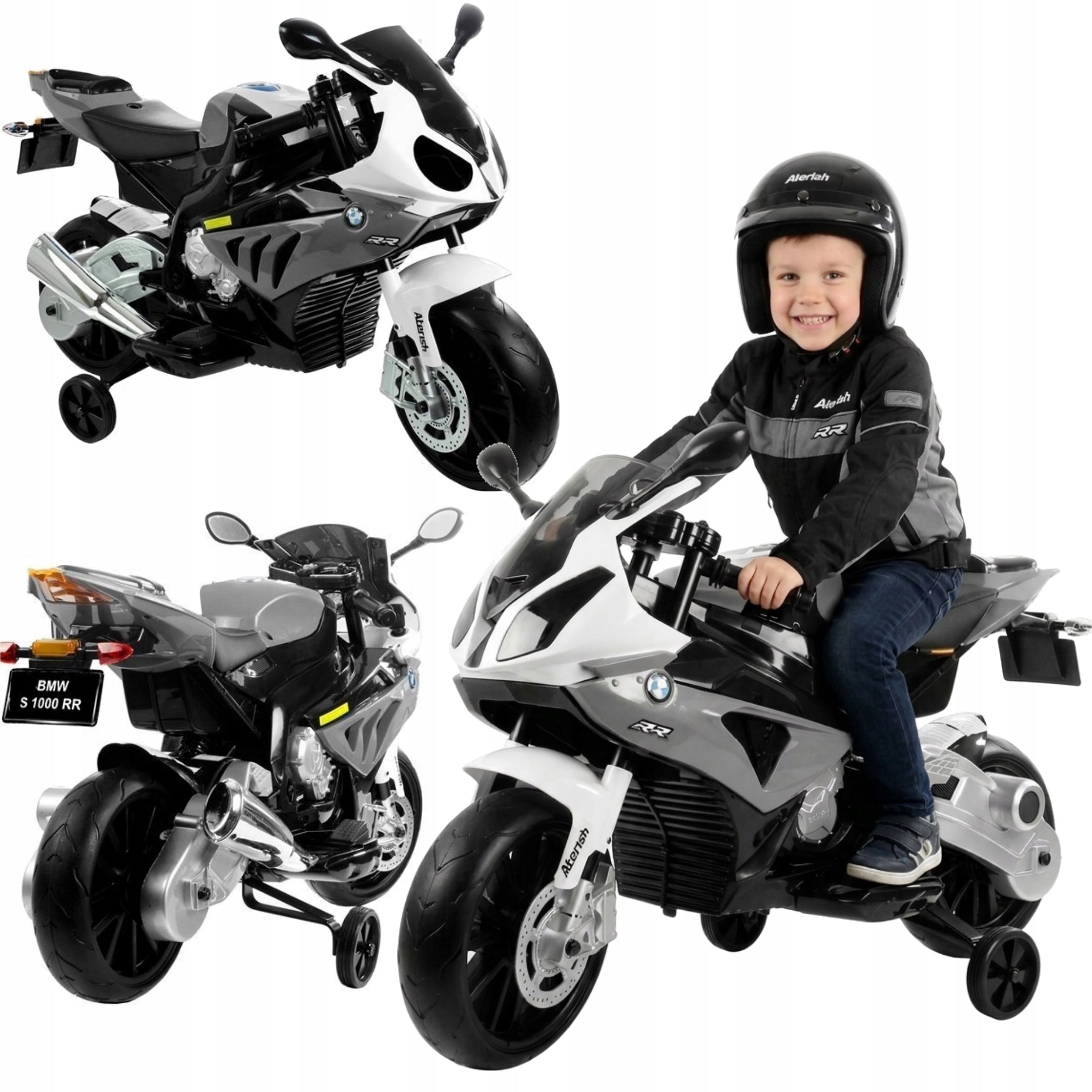 Motor Battery Operated Kids Electric Tricycle LED Lights Silver