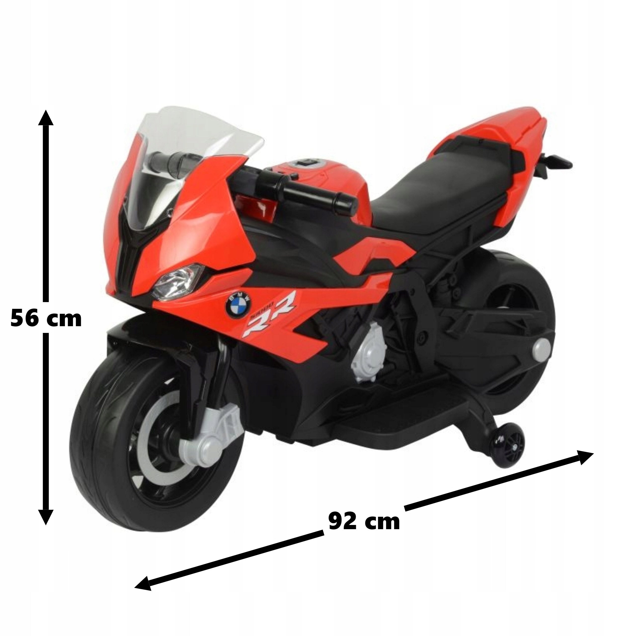 Motor Battery Operated Kids Electric Vehicle Chaser Light Red Brand Tojsy