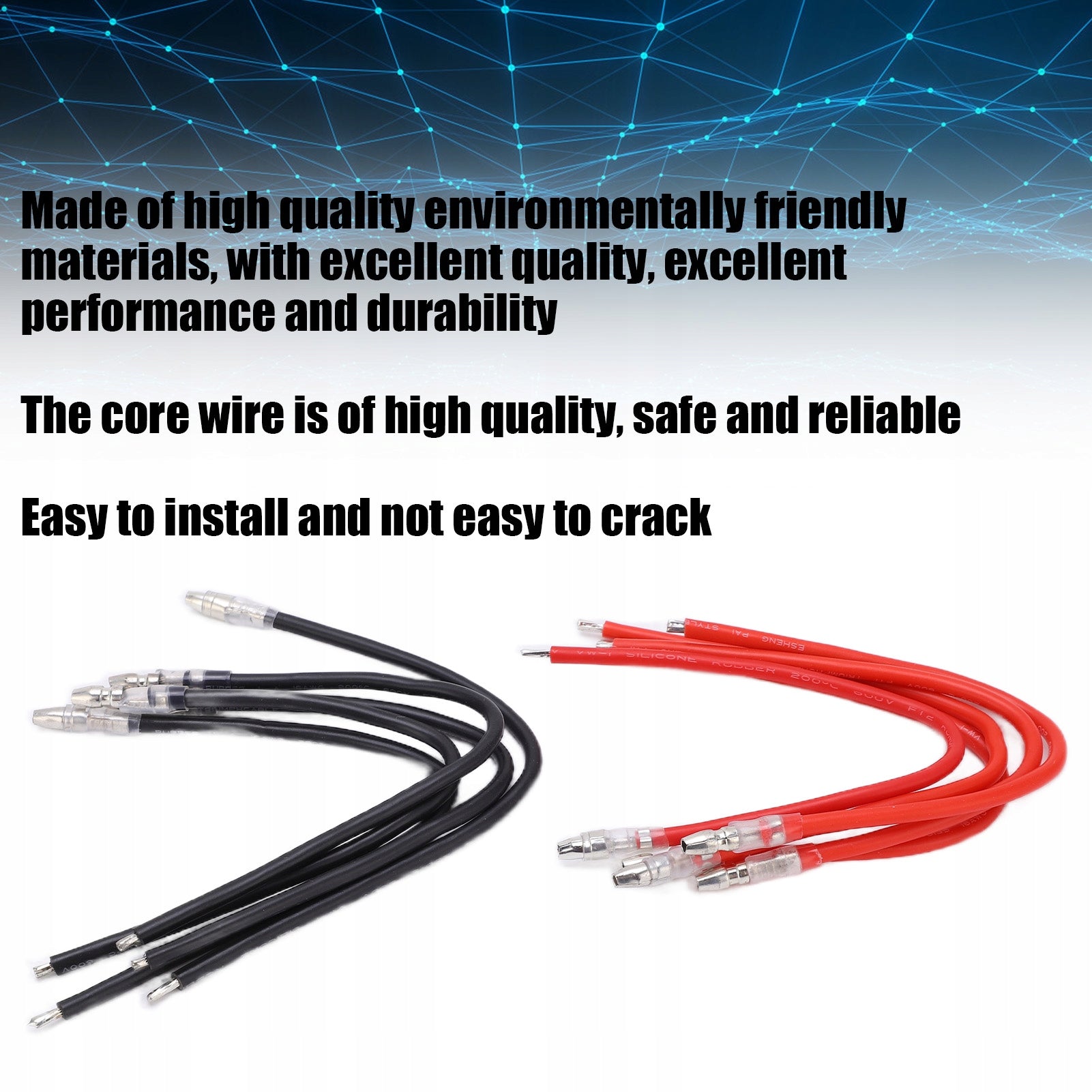 Motor Cable RC 10PCS 4,0mm Batteries included no