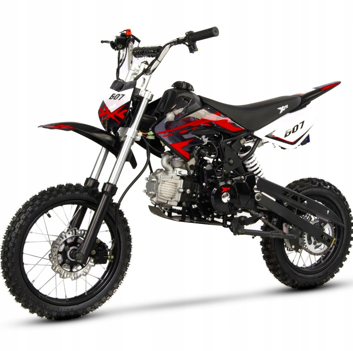 Motor Cross 4T (children 10 l+,from 150cm) Xtr 607m 110cc 14/12" (e-start), Red