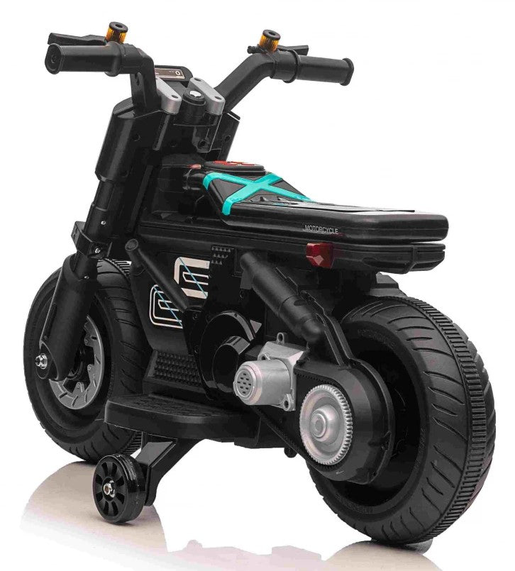 Motor Motorcycle for Rechargeable Battery Light Sounds Black Brand Bemi Toys
