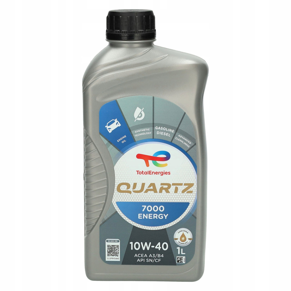 Motor Oil Total Quartz 7000 Energy 10w40 1L Packaging status original
