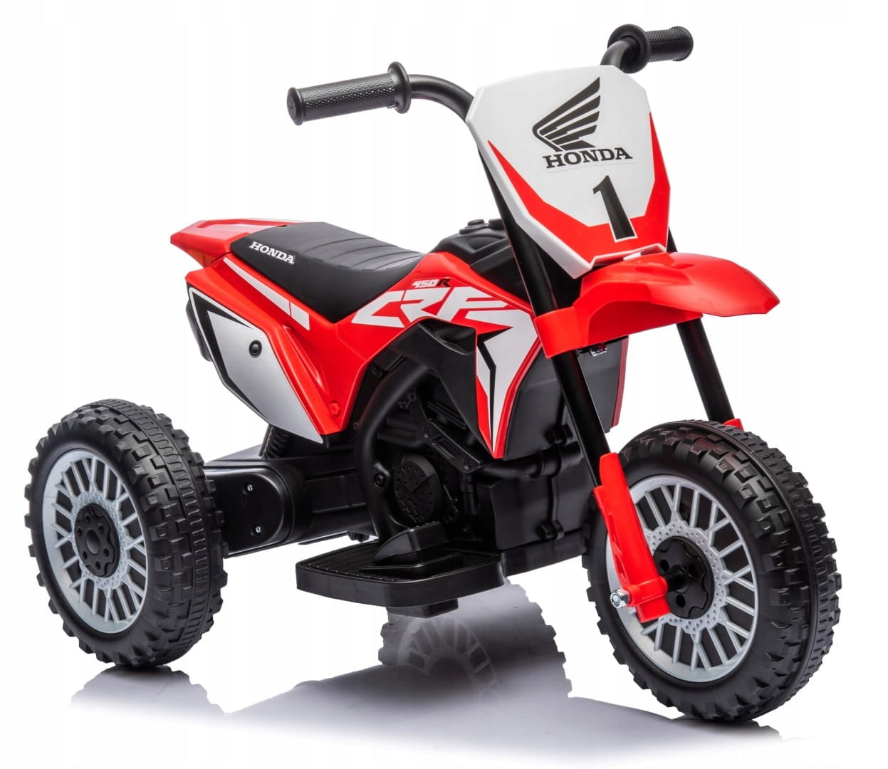 Motor battery operated Honda CRF450 three-wheeled rider sound 30 W 2-3 km/h