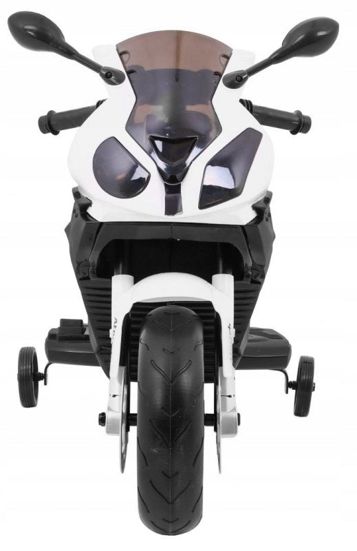 Motor for battery BMW S1000 RR for children Black + Auxiliary wheels + Maximum speed 6 km/h