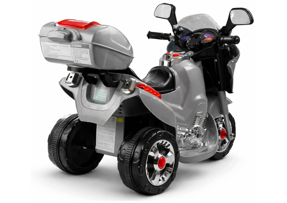 Motor for children's battery silver with three wheels and 18W motor Maximum speed 3 km/h