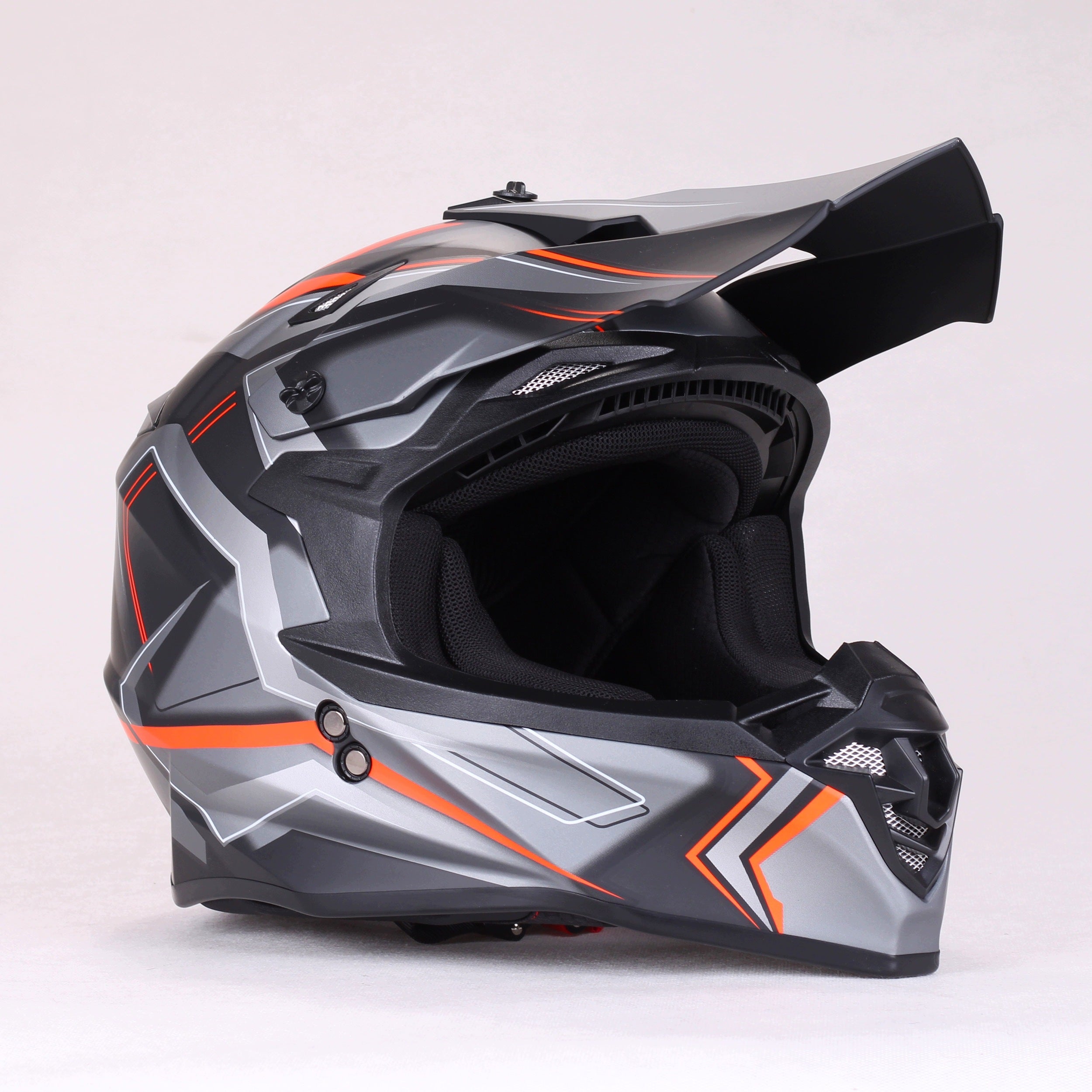 Motor helmet ECE 22.06 cross & offroad orange black universal HSR HS217 XL Manufacturer's catalog number HSR-HS217-52/XL