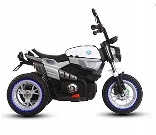 Motor large, glowing wheels , sound panel XGZ8188 white Manufacturer code BQ-8188-FLASHING-BIAŁY