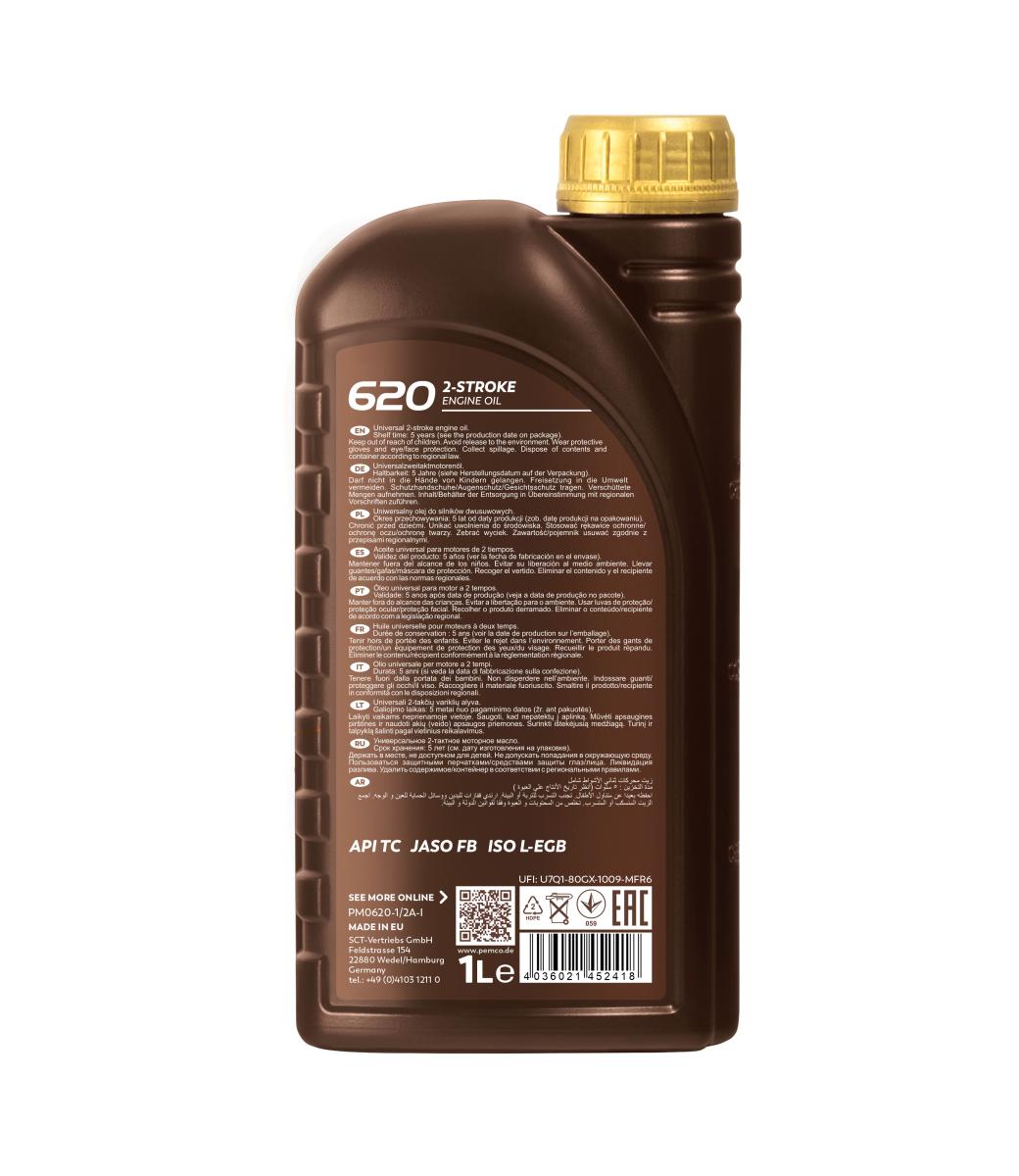 Motor oil 2T SCT - MANNOL PM0620-1 Packaging status original