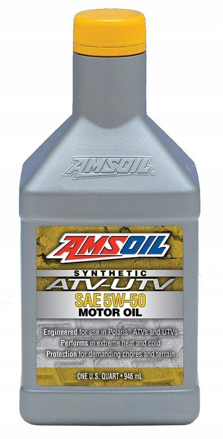 Motor oil AMSOIL 5W50 Synthetic OIL ATV/UTV 0.946L