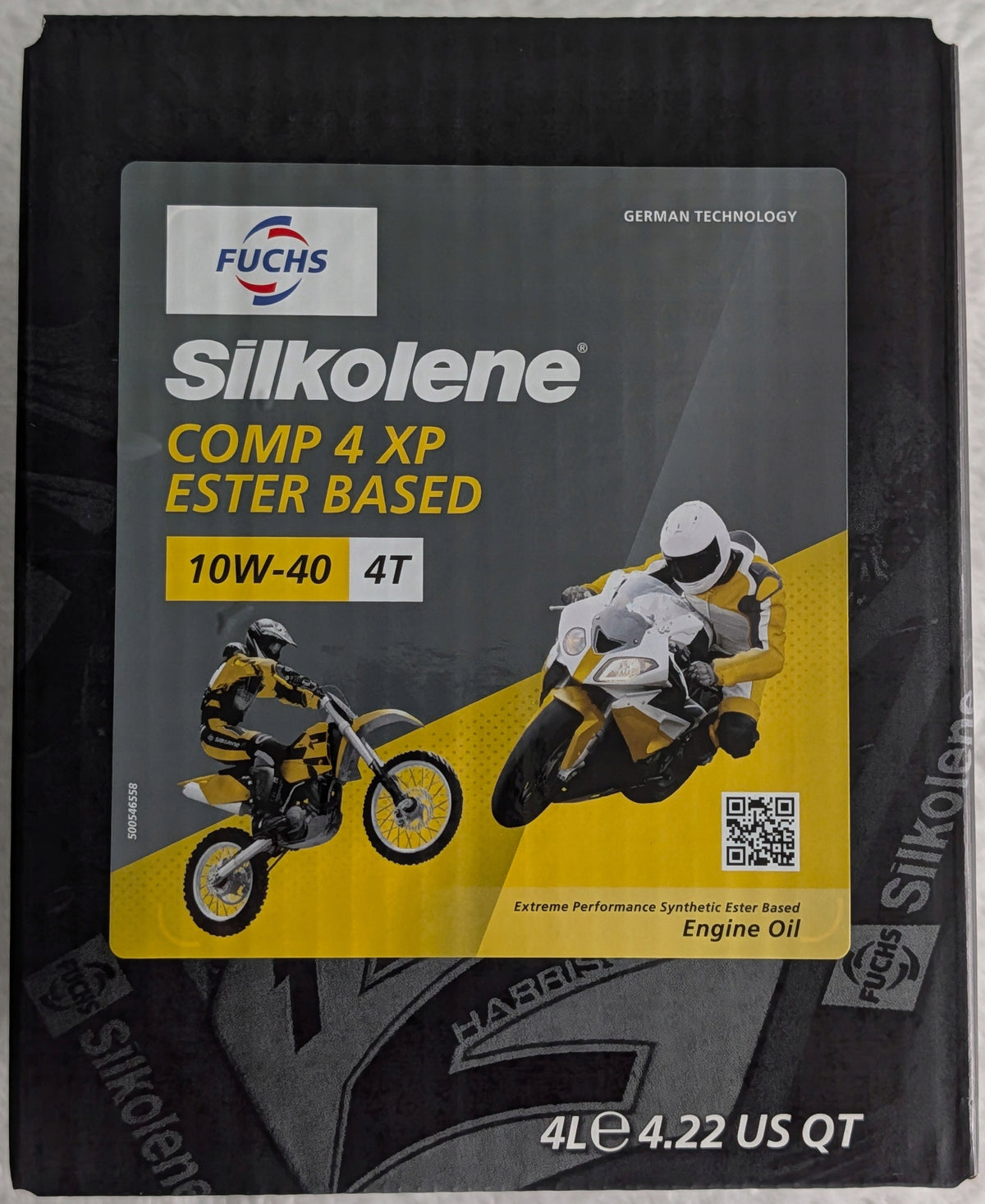 Motor oil FUCHS Silkolene COMP 4 XP 10W40 4L Manufacturer code 602013507