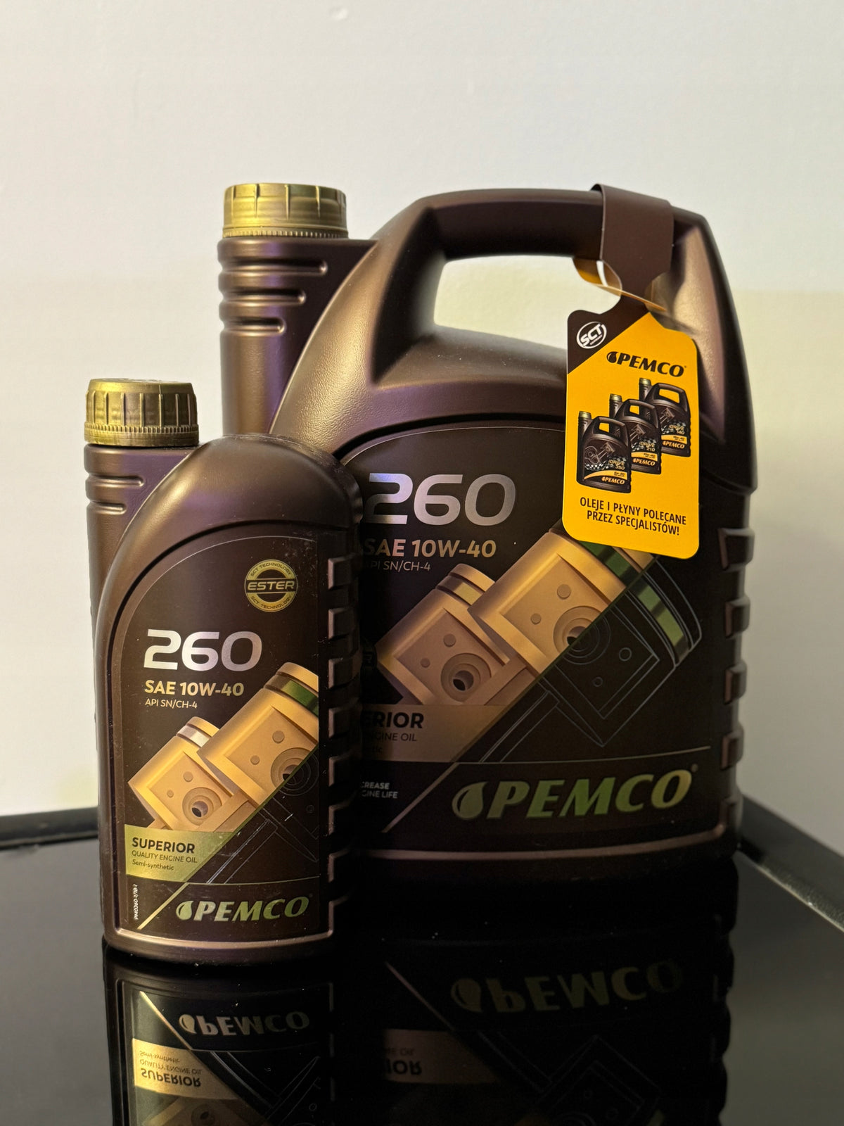 Motor oil PEMCO iDRIVE 260 10W40 pack 4L Manufacturer code PM0260-4