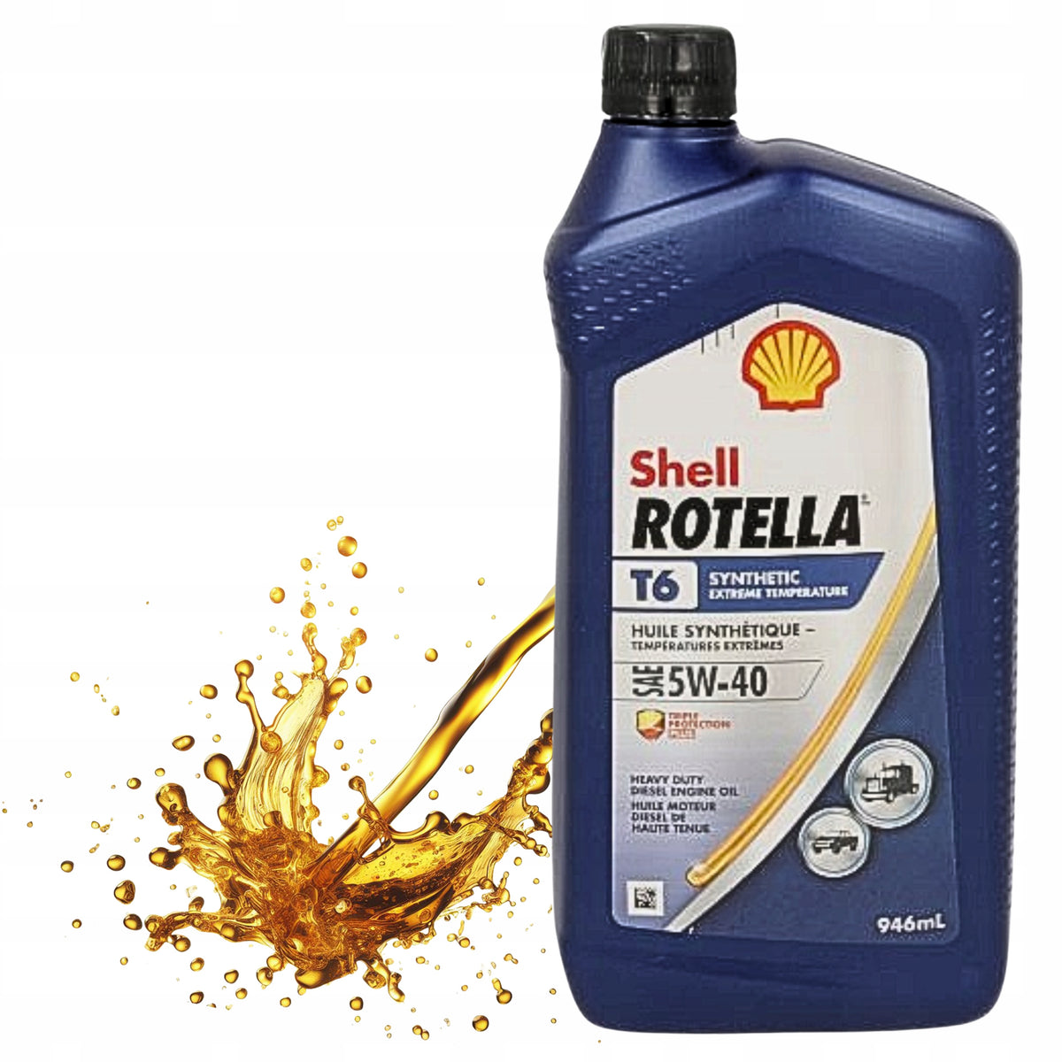 Motor oil Shell Rotella 68001332 5W40 1 l Chrysler Diesel