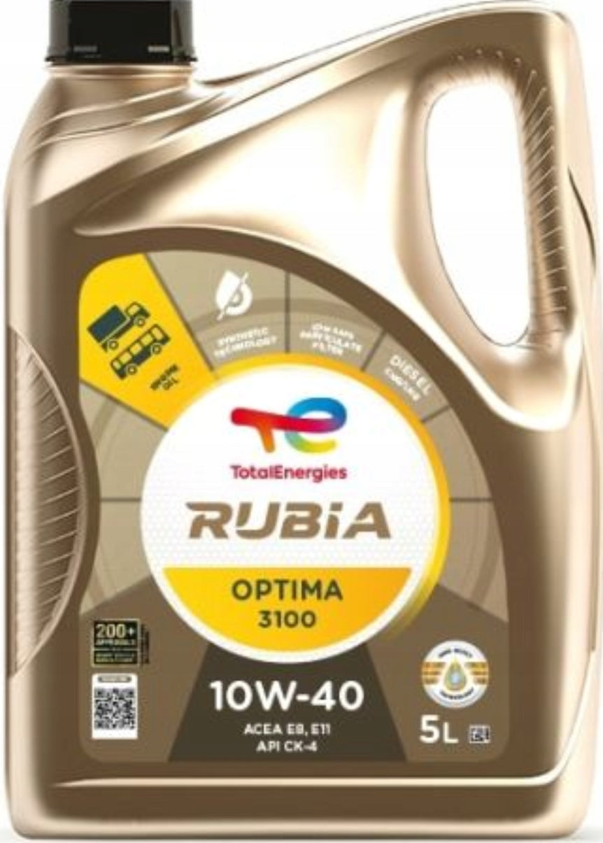 Motor oil TOTAL RUBIA TIR 8900 10W40 5L 3100