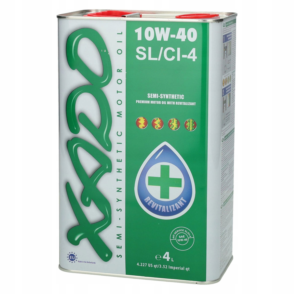 Motor oil Xado Atomic 10w40 SL/CI-4 4L