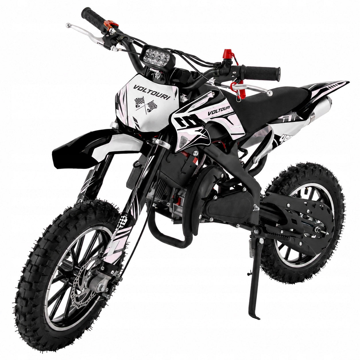 Motorbike for children cross combustion 49CC motorcycle el. start led 35km/h motor