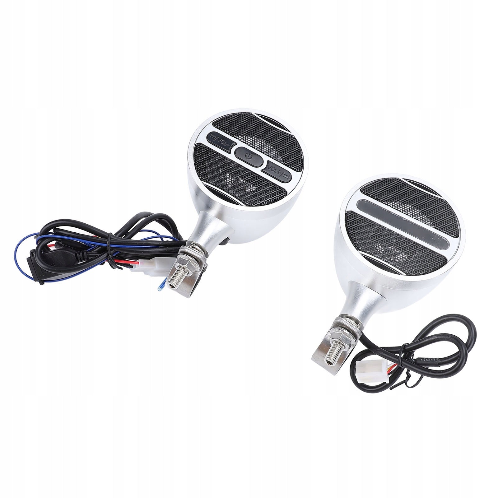 Motorcycle ATV Speaker Steering Wheel Waterproof MP3 Bluetooth Amplifier LA