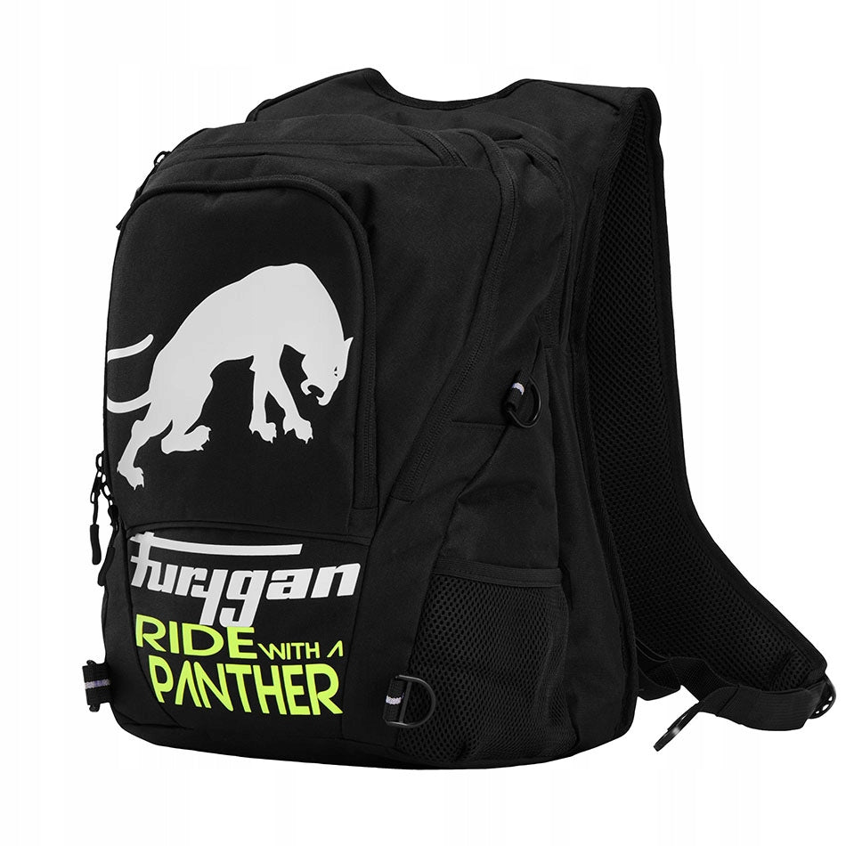 Motorcycle Backpack FURYGAN THUNDER EVO 2 BLACK/FLUO 23L Packaging status original