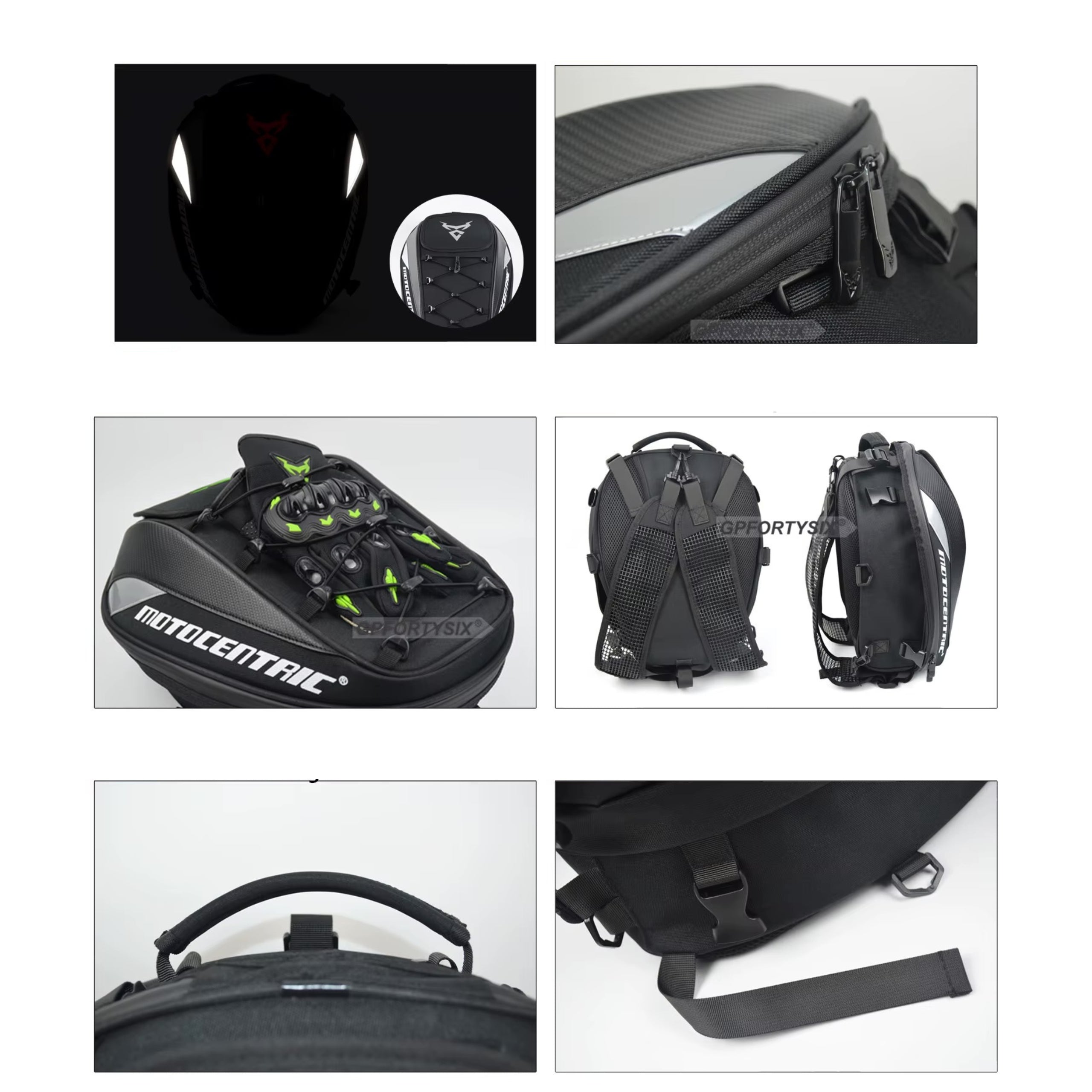 Motorcycle Bag 2in1 Backpack Multifunctional Waterproof  Helmet Manufacturer's catalog number Torba Motocyklowa 2W1