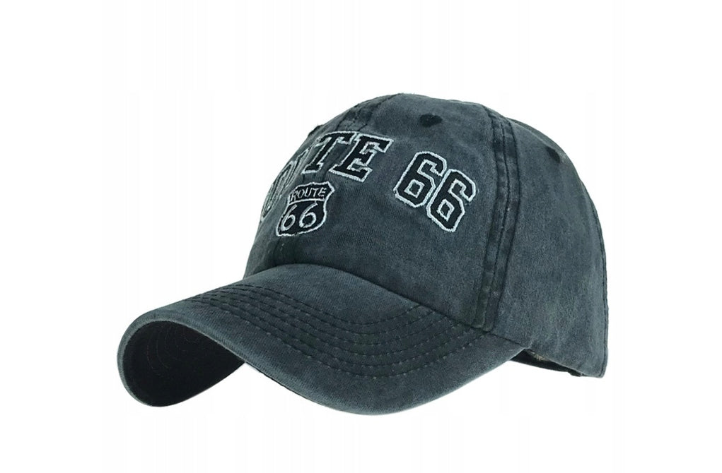 Motorcycle Baseball Cap Route 66