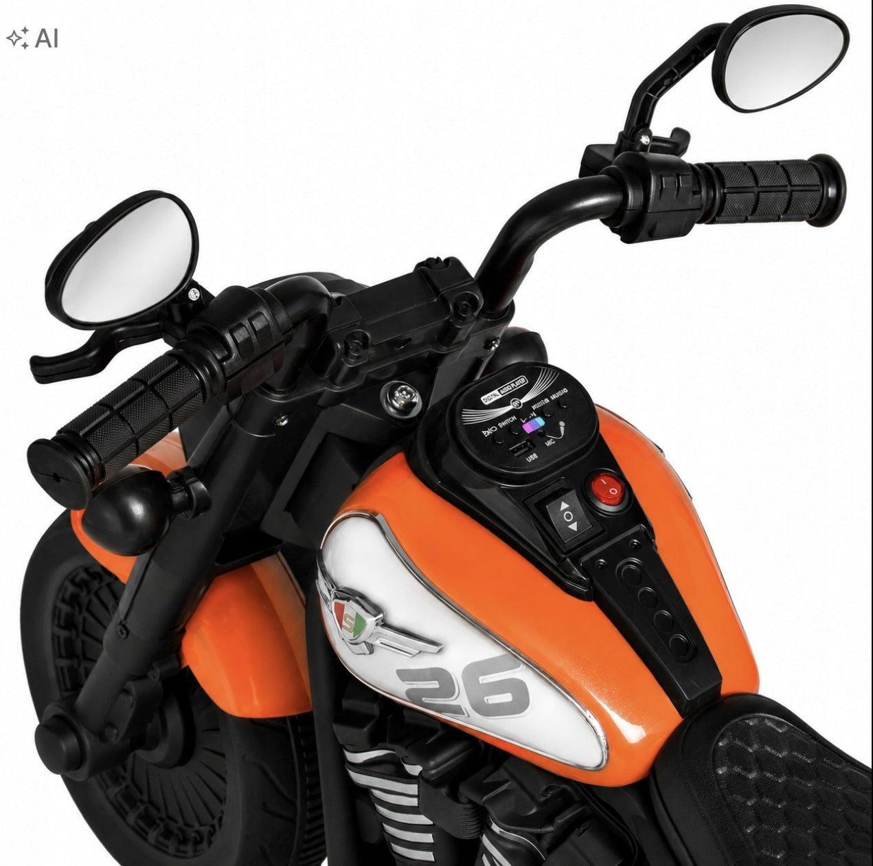 Motorcycle Battery 12V 90W LEDs SHOCK ABSORBER MOTORCYCLE Brand Joy4kids