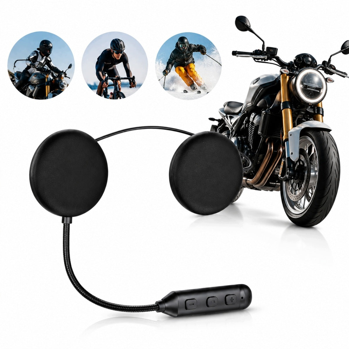 Motorcycle Bluetooth Intercom for Helmets