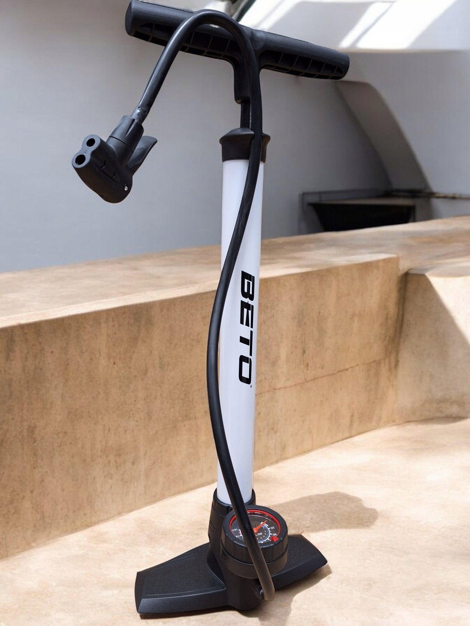 Motorcycle Car Bicycle Pump Tubliss Steel Floor Pressure Gauge Manufacturer code CMP-151SG1+LD6
