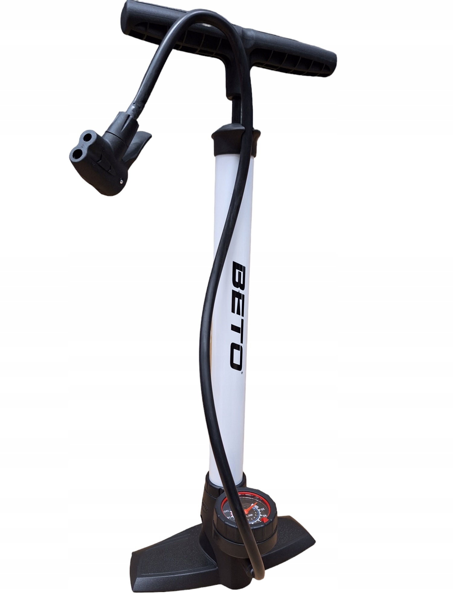 Motorcycle Car Bicycle Pump Tubliss Steel Floor Pressure Gauge