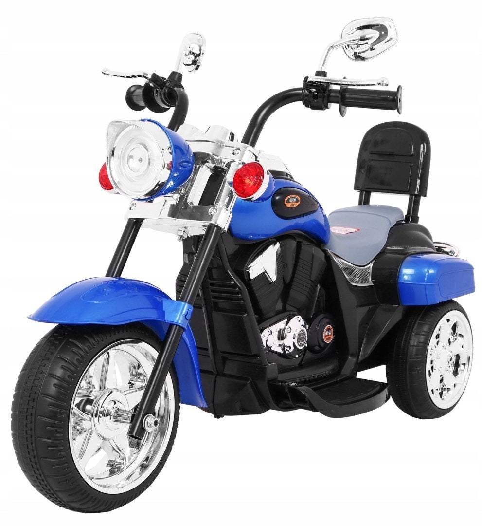 Motorcycle Chopper NightBike Blue