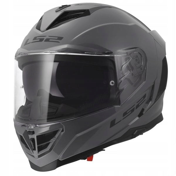 Motorcycle HELMET LS2 FF818 STORM III NARDO GREY GLOSS Size XL