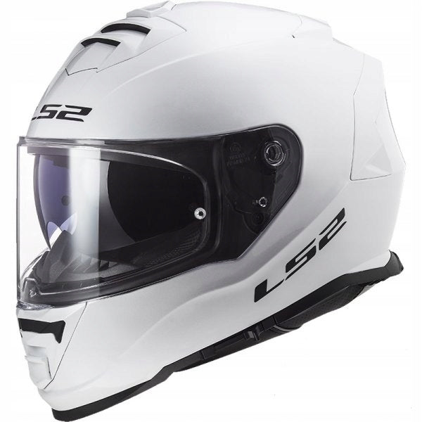 Motorcycle HELMET LS2 STORM II WHITE GLOSS Size XL