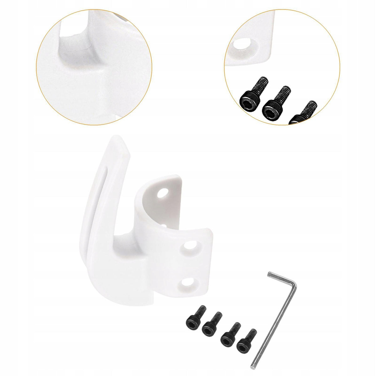 Motorcycle Hanger Hook High Load bearing Capacity Upgrade Mounted on white Manufacturer no brand