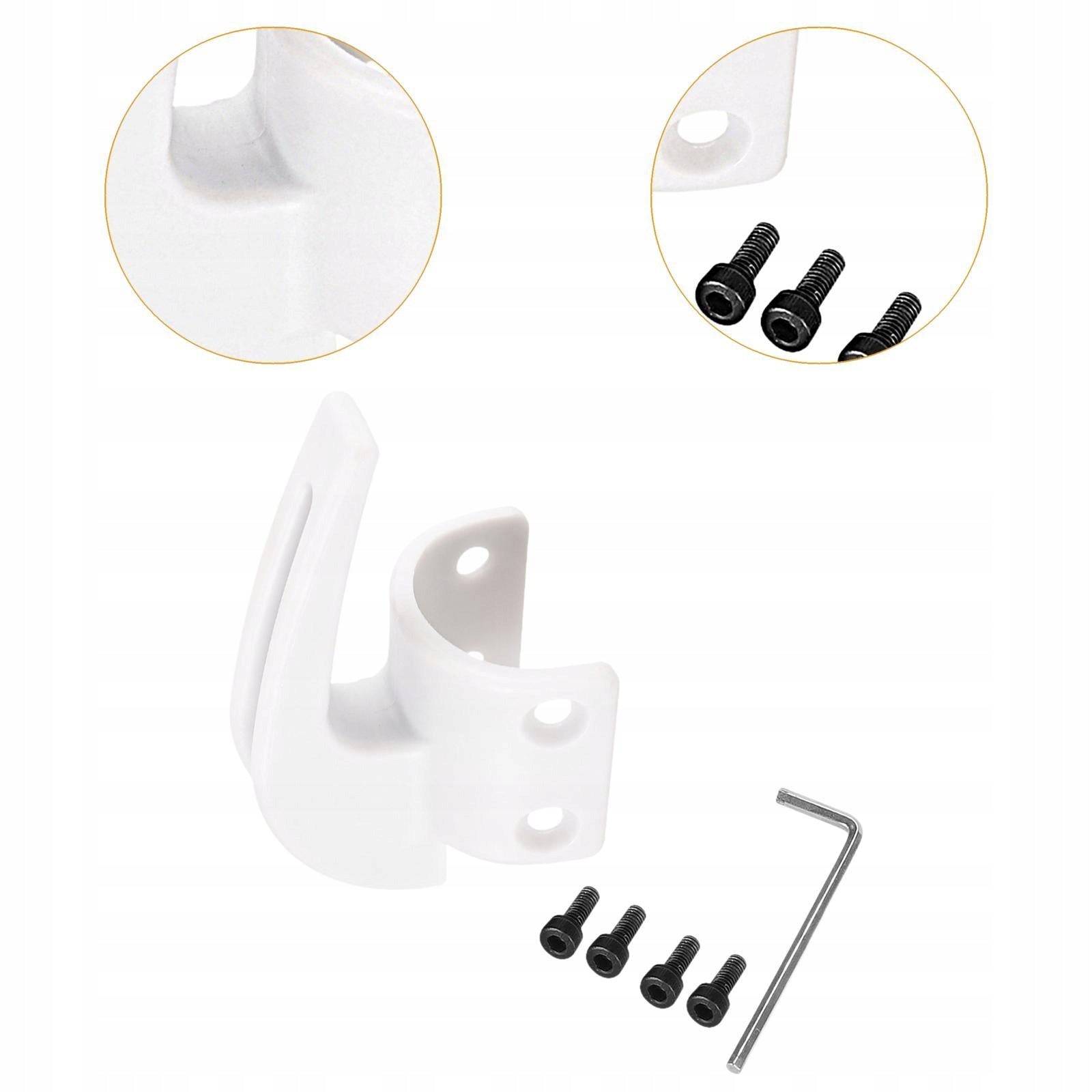 Motorcycle Hanger Hook High Load bearing Capacity Upgrade Mounted on white Manufacturer no brand