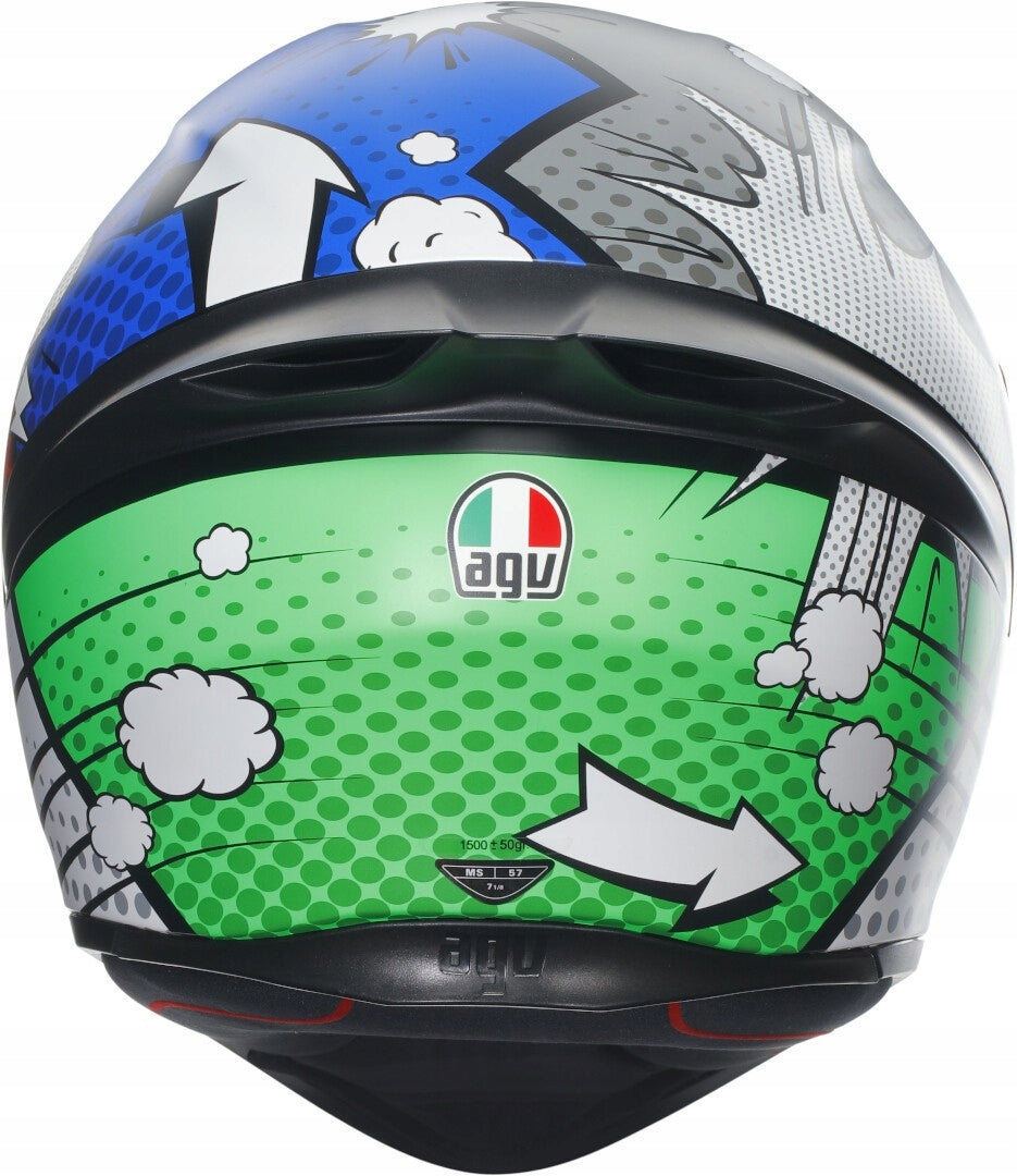 Motorcycle Helmet AGV K1 S Bang Italy L Packaging status original