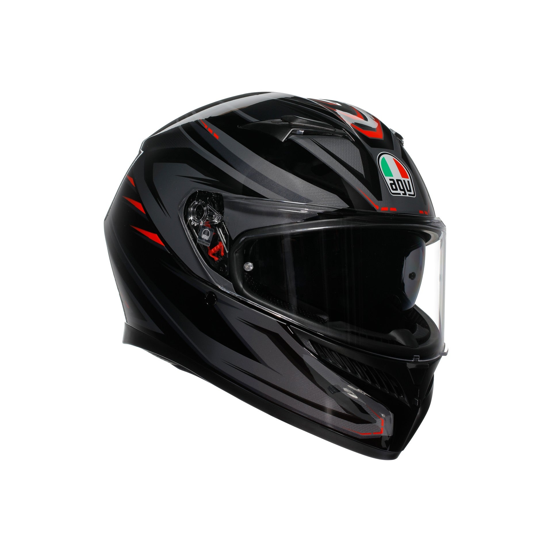 Motorcycle Helmet AGV K3 Syth Black/Red XS