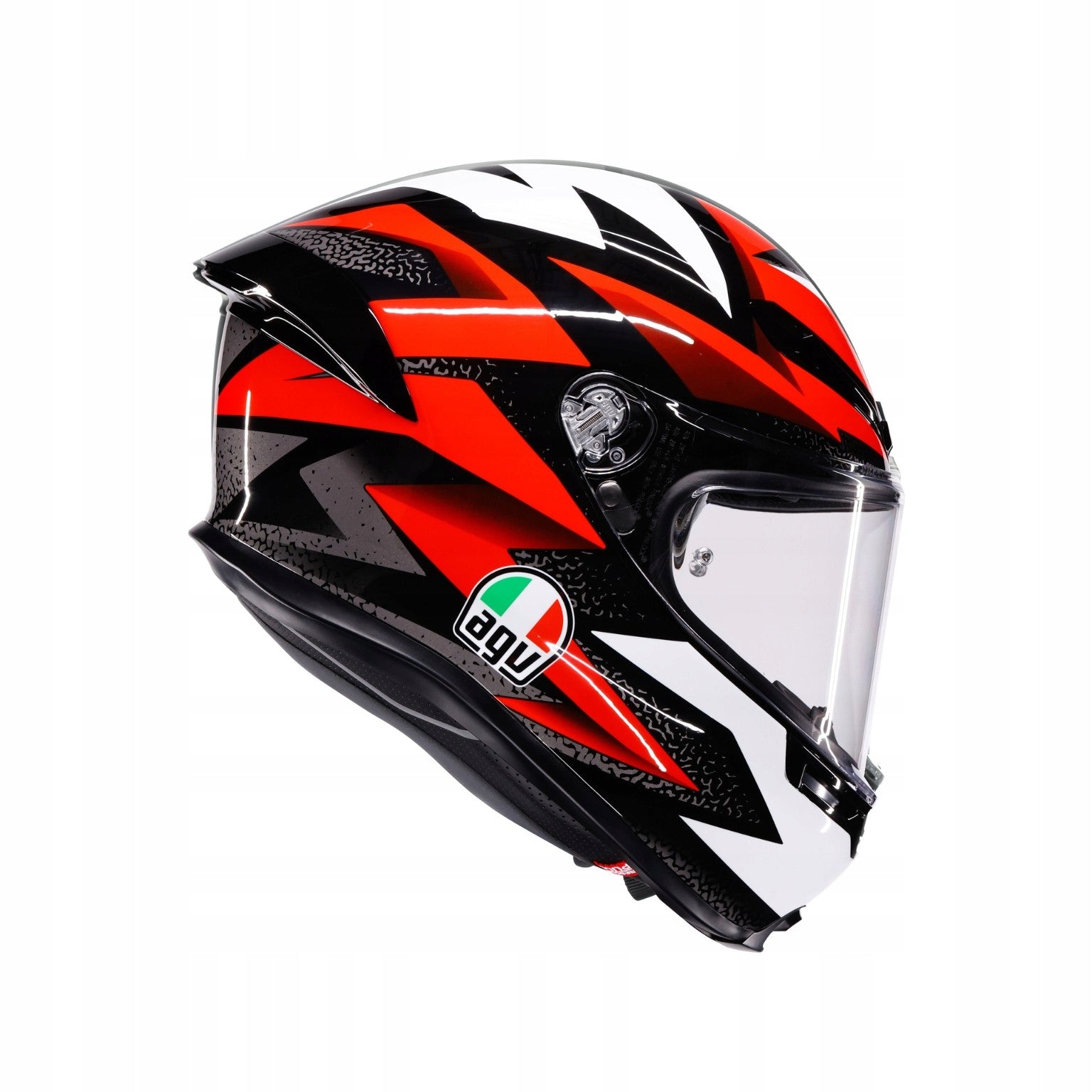Motorcycle Helmet AGV K6 S Braven Black/Red/White S Manufacturer AGV
