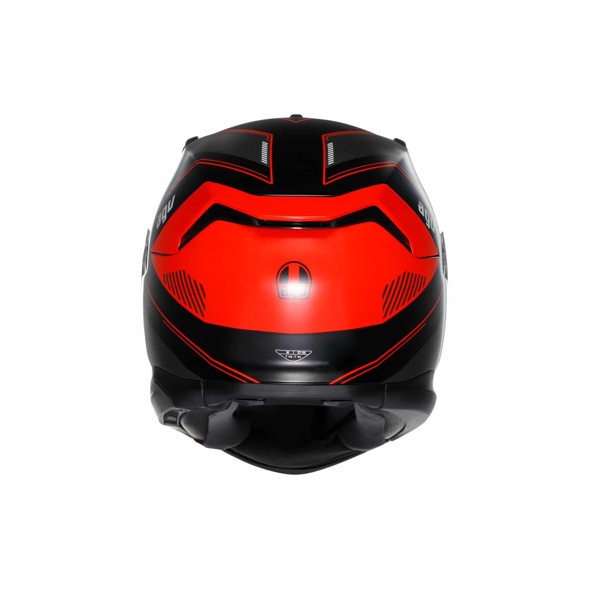 Motorcycle Helmet AGV K7 Kyber Black/Red S Visor Features double glass enhanced scratch resistance