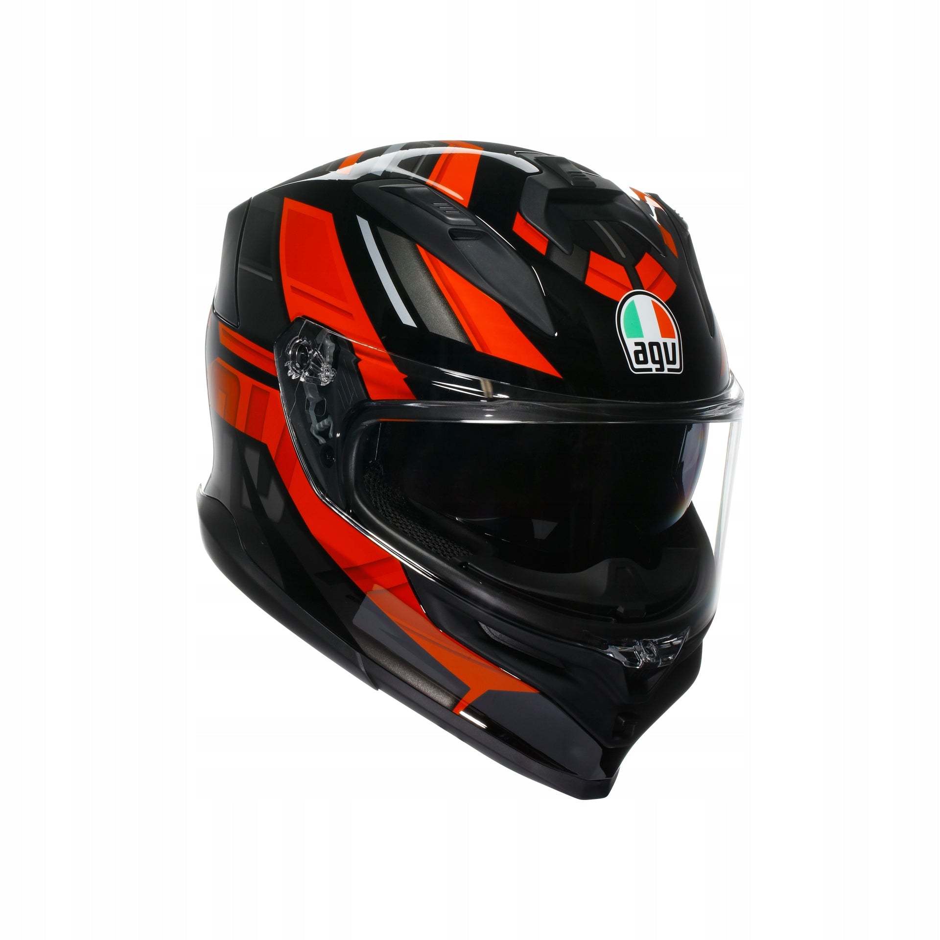 Motorcycle Helmet AGV K7 Taurax Black/Red S