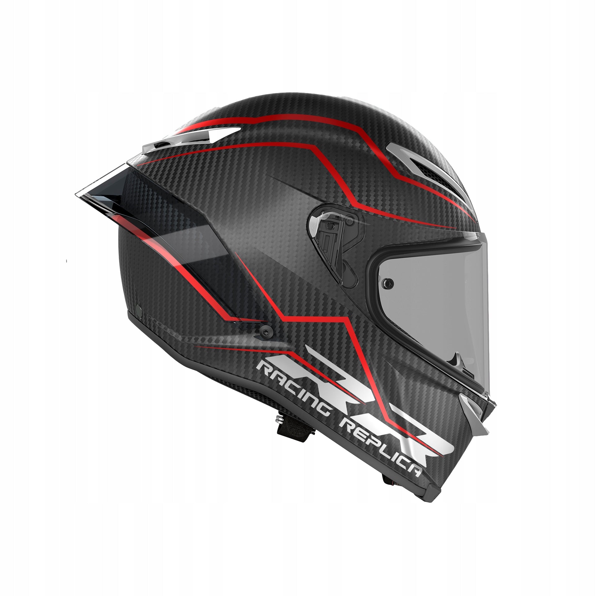 Motorcycle Helmet AGV Pista GP RR Performante Carbon/Red XL