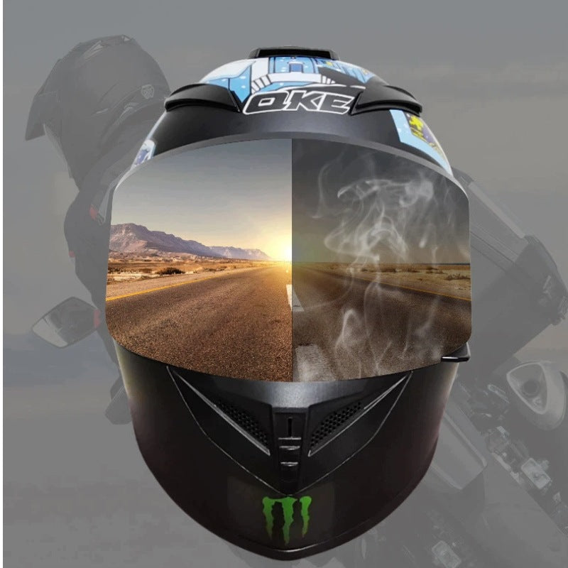 Motorcycle Helmet All-Year Integral Motorcycle Helmet, S, Purple Manufacturer no brand