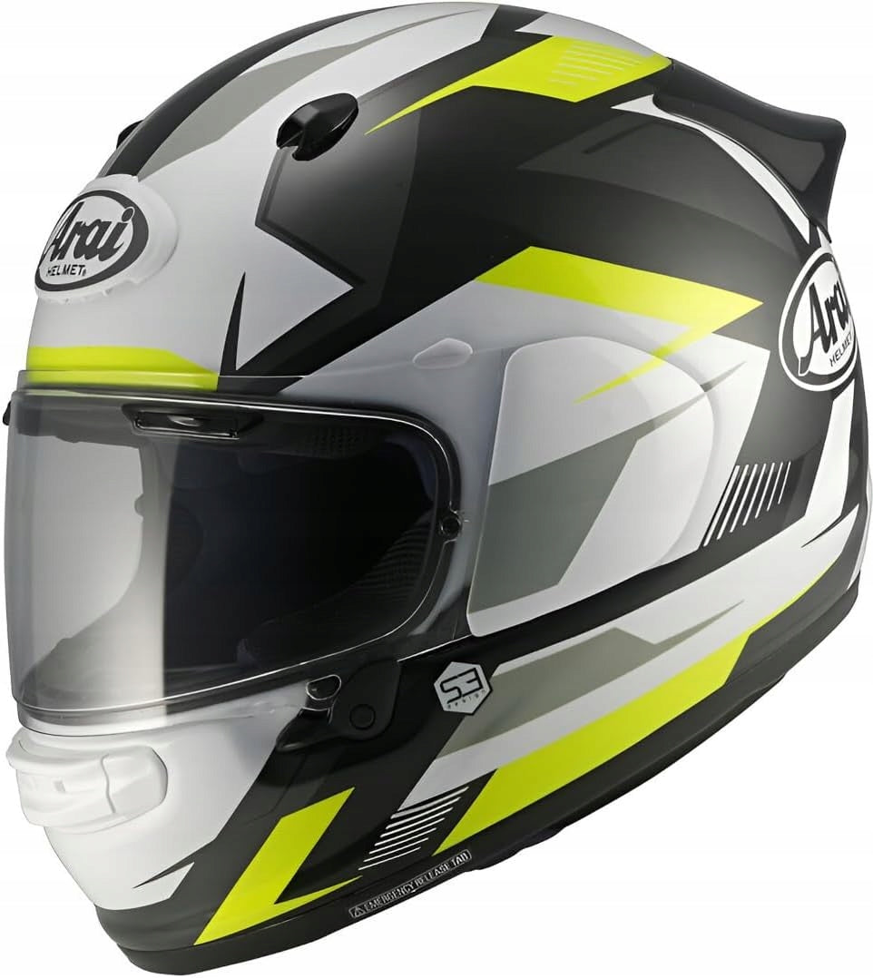 Motorcycle Helmet Arai Quantic Supra Yellow S Size S