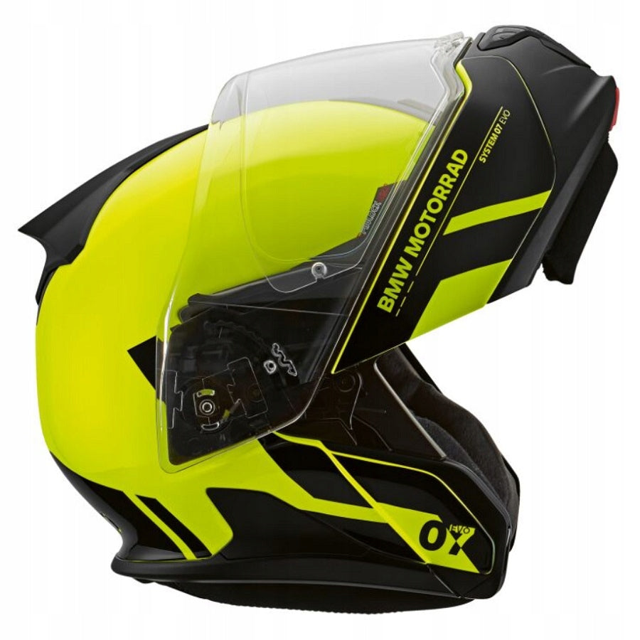 Motorcycle Helmet BMW Motorrad System 7 Carbon Evo, Spectrum Fluor Manufacturer's catalog number 76315A751A3