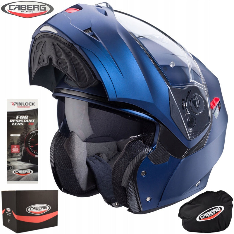 Motorcycle Helmet Caberg Duke X Solid Blue Mat (Yamaha) Size L