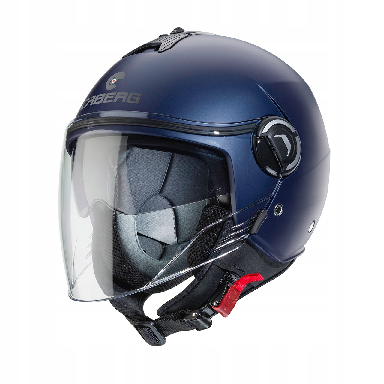 Motorcycle Helmet Caberg Riviera V4 X Solid Blue Mat Yamaha Size S Packaging status original