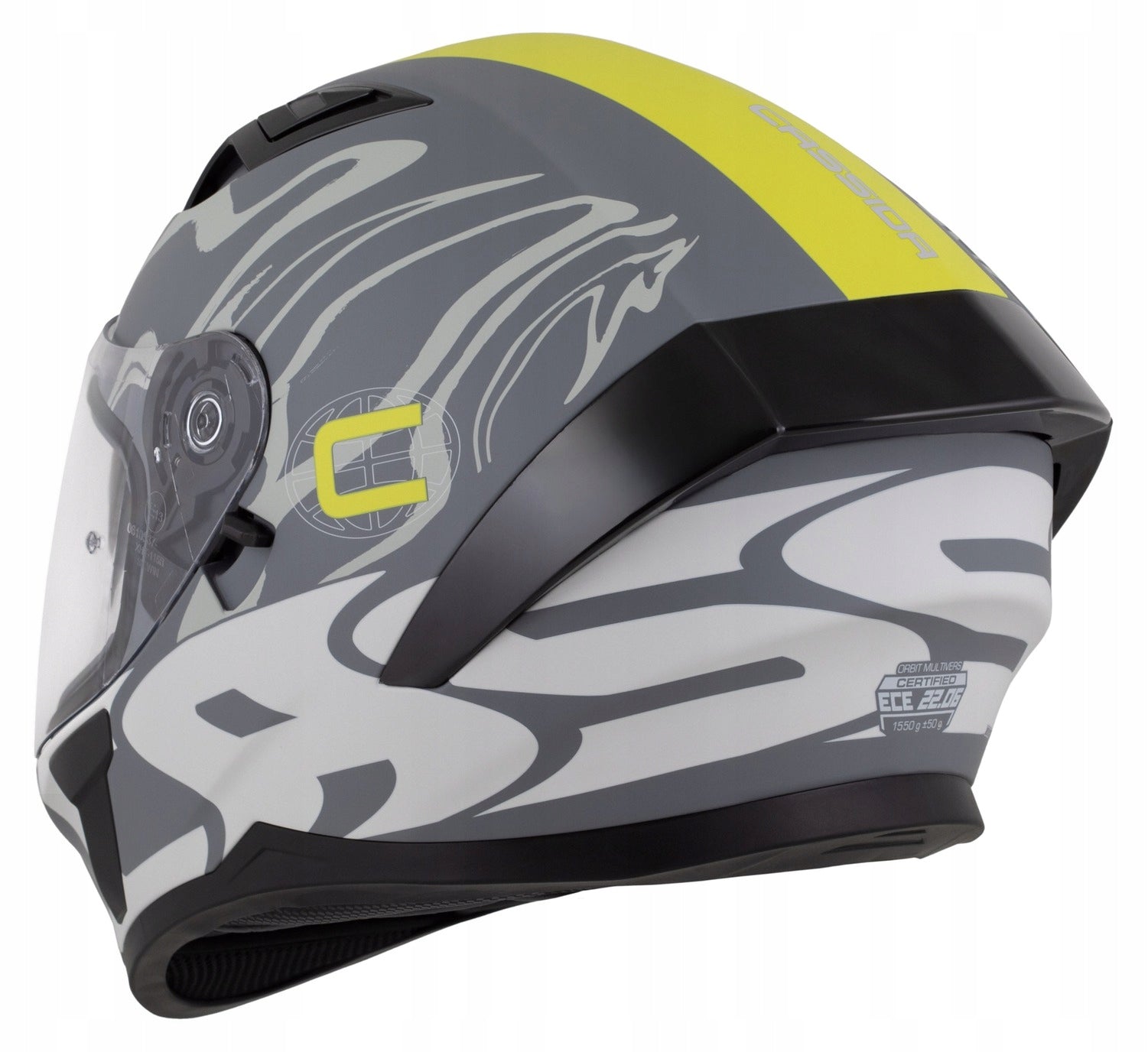 Motorcycle Helmet Cassida Orbit XS Mat Grey Under Glasses Intercom and Pinlock EAN (GTIN) 5905137239048