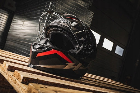 Motorcycle Helmet HJC C70 Koro MC-1 Red L Size L