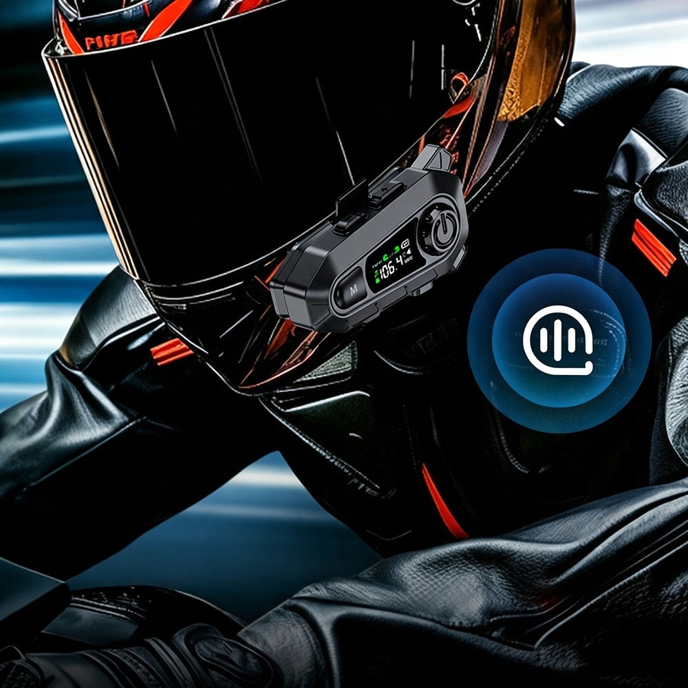 Motorcycle Helmet Headphones Wireless Speaker, Helmet Headphones Product weight with unit packaging 0.2 kg