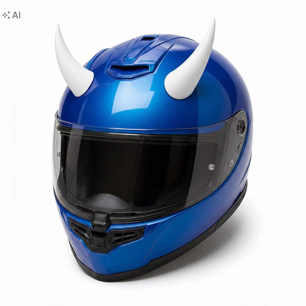 Motorcycle Helmet Horns Devil's Sticky 3M White 2 Pieces Manufacturer's catalog number Rogi do Kasku Biały 2x