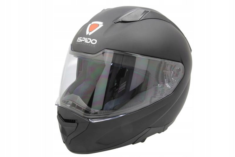 Motorcycle Helmet Integral ISPIDO RAVEN black/matte size S
